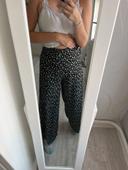 Pantalon ample fleuri