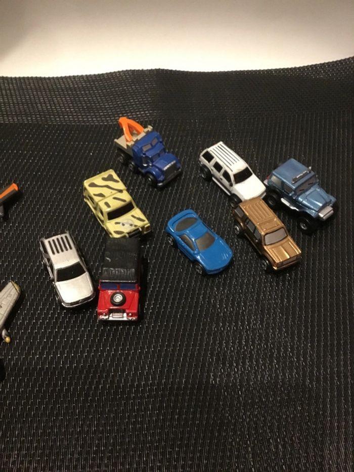 Micro-Machines lot d’avions et de voitures pickup camion 4x4 berline vintage - photo numéro 3