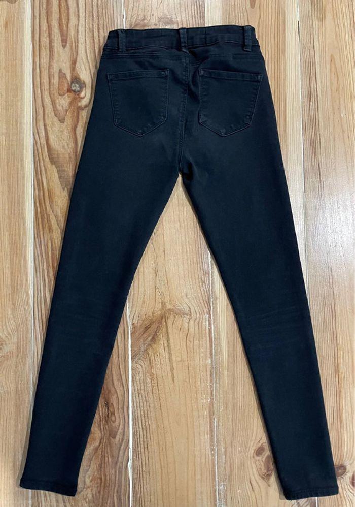 Jean slim noir Denim Co taille 34 - photo numéro 3