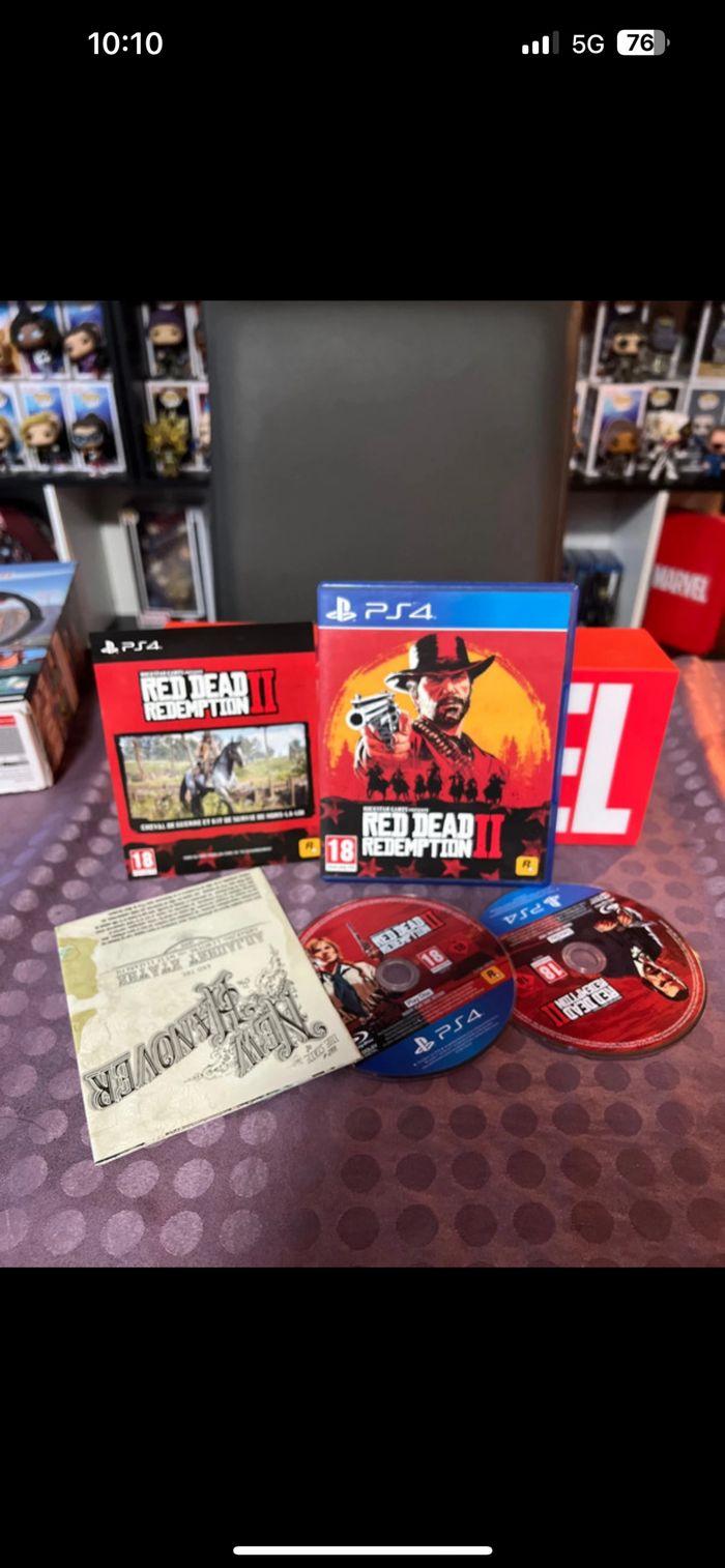 Jeu ps4 red dead redemption - photo numéro 1