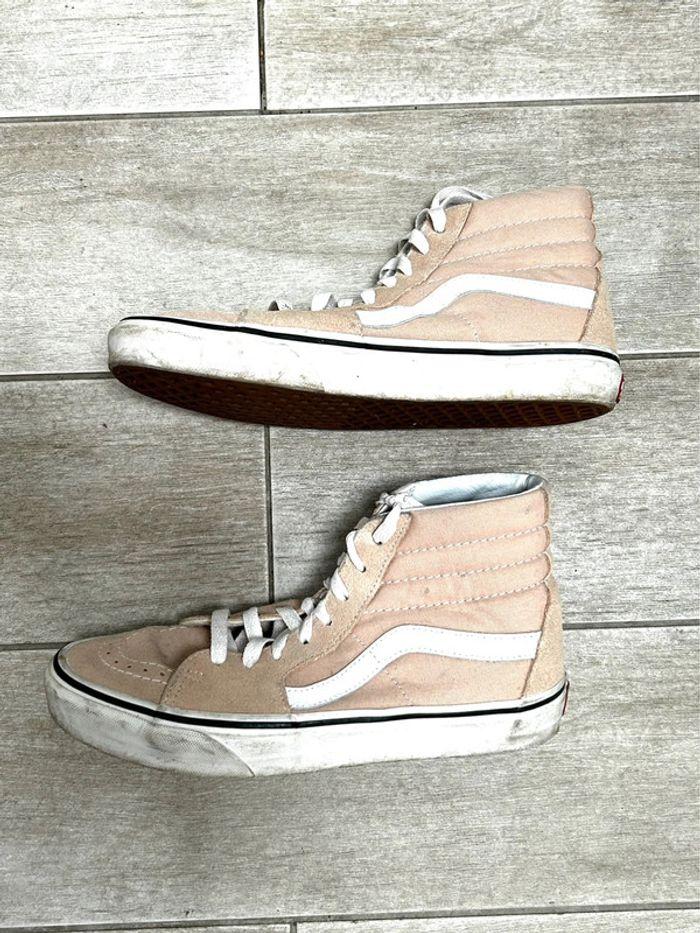 Baskets montantes vans T40 rose - photo numéro 4