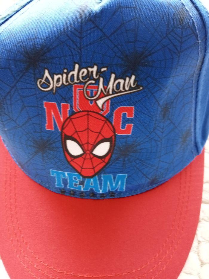 Casquette spiderman Marvel 52cm réglable scratch - photo numéro 1