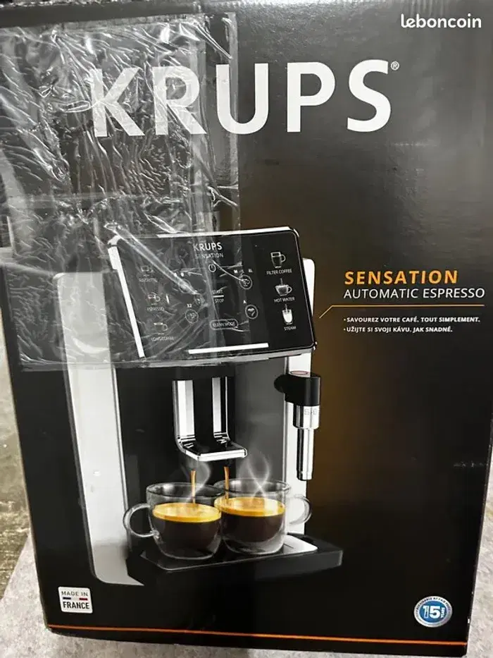 Machine à café Krups Sensation Ea910E10 avec Garantie - photo numéro 2