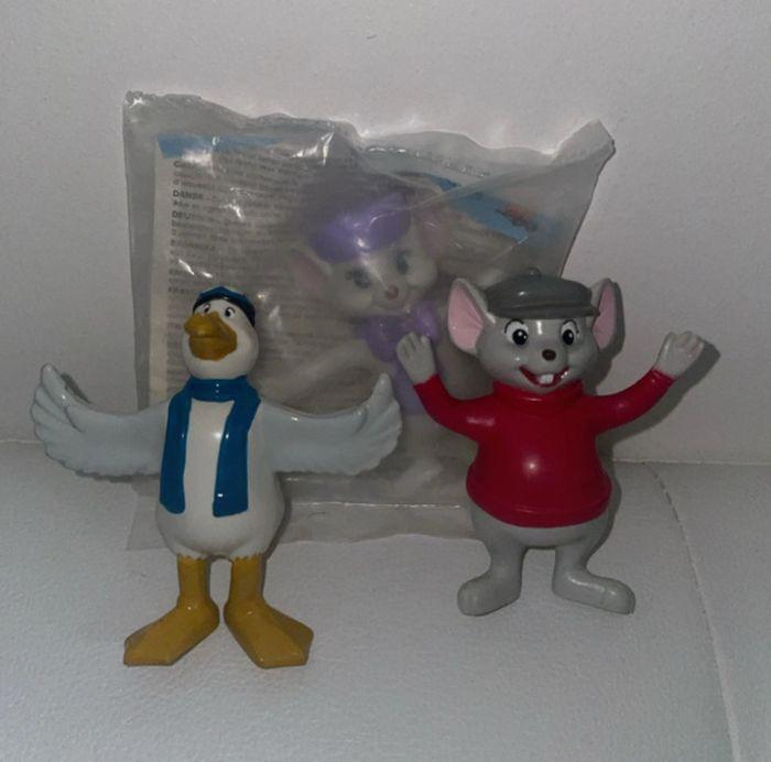 Lot jouets Disney bernard et Bianca McDonald’s happy meal - photo numéro 1