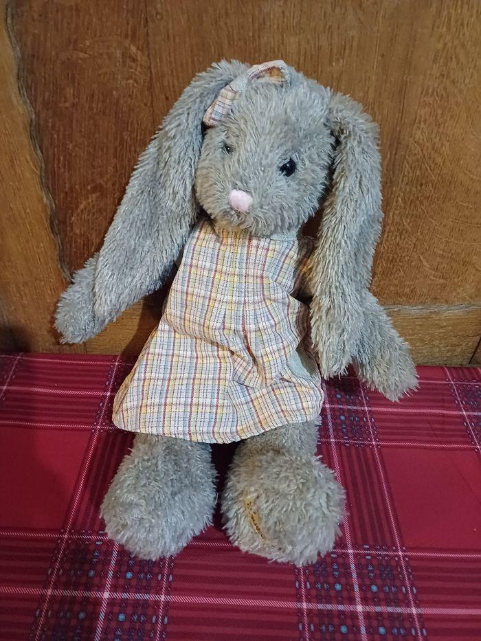 Peluche lapin louise mansens 40 cm