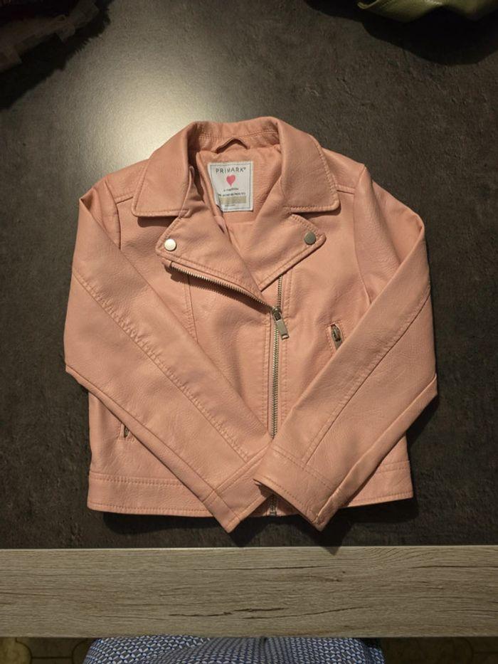 Veste rose clair simili Primark - photo numéro 1