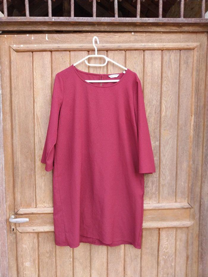 Robe femme bordeaux 40 nafnaf - photo numéro 1