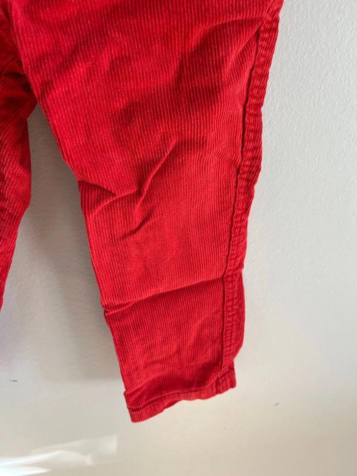 Pantalon velours rouge - photo numéro 4