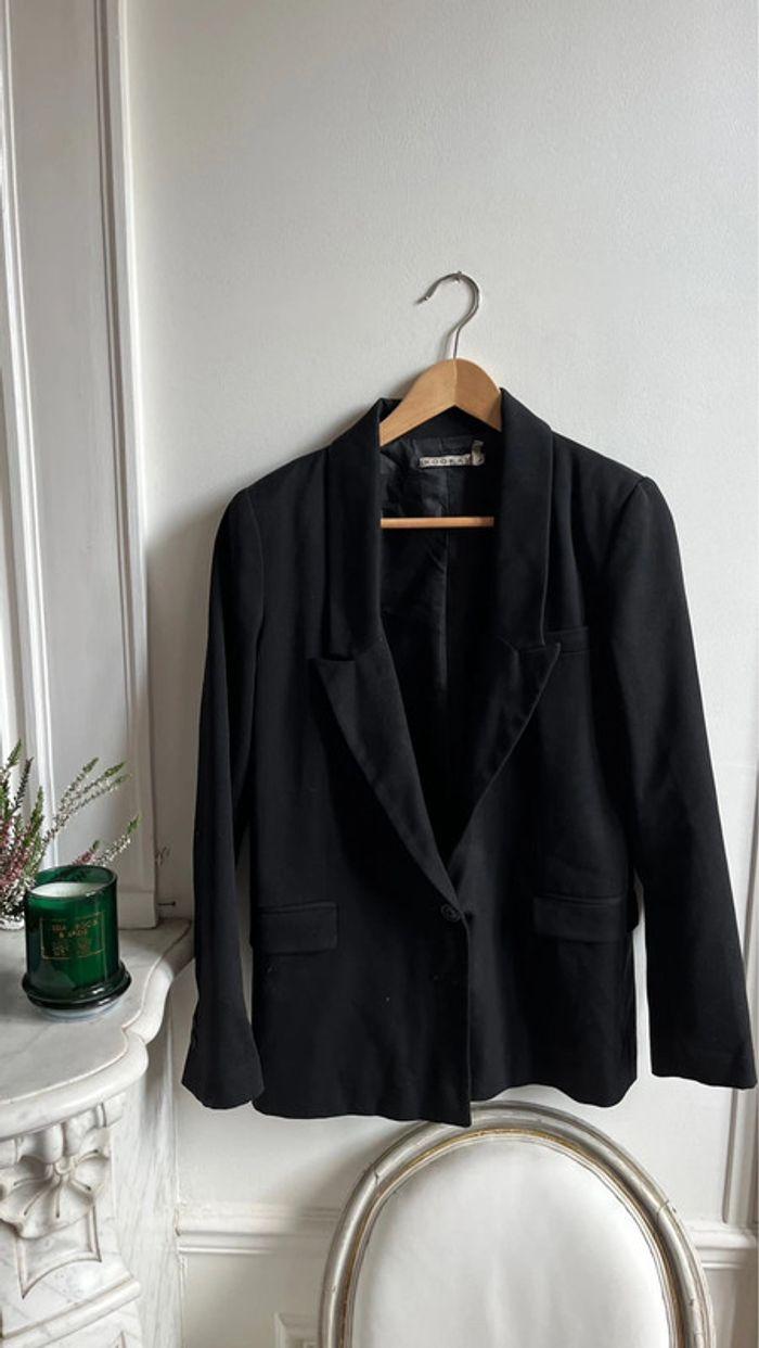 Blazer noir taille 38 kookai - photo numéro 6