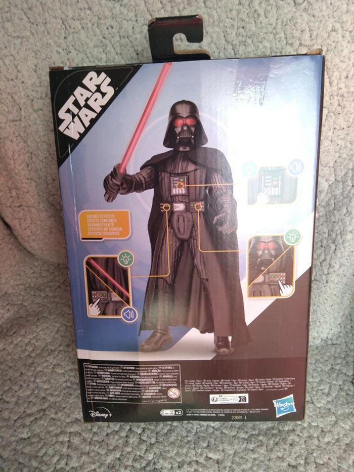 Figurine sonore et lumineuse Dark Vador Star Wars 4+ Hasbro - photo numéro 4