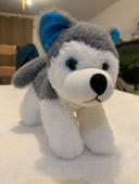 Loup en peluche