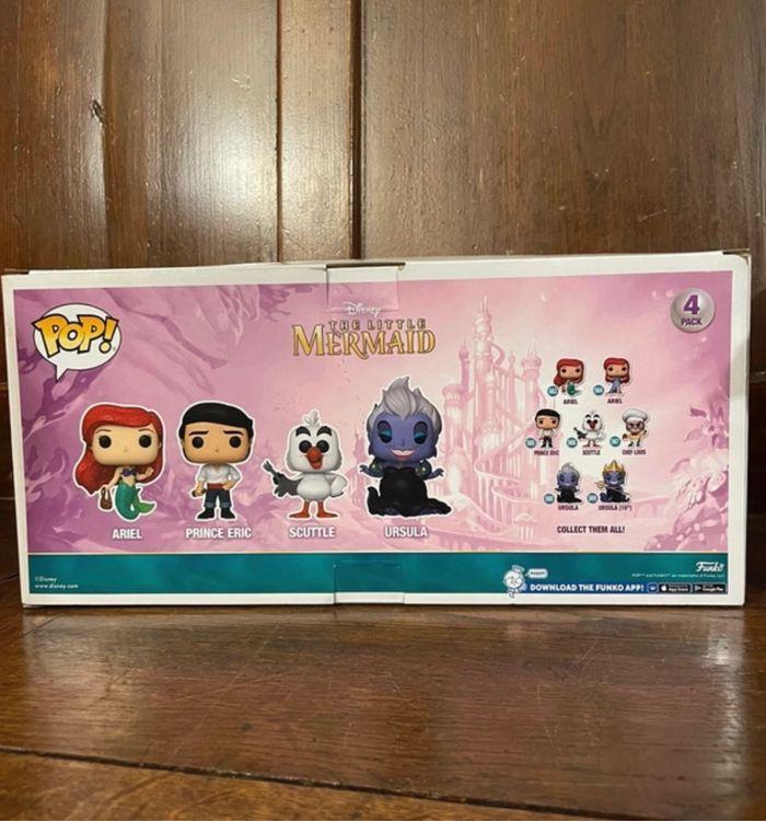 Funko POP! Disney La Petite Sirène Coffret 4 Figurines - photo numéro 1