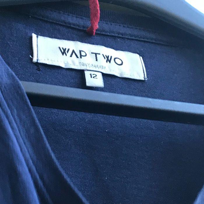 Teeshirt bleu « Wap two » 12 ans - photo numéro 3