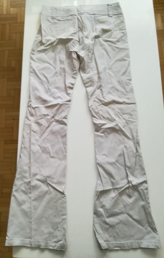 Pantalon blanc été femme - photo numéro 2