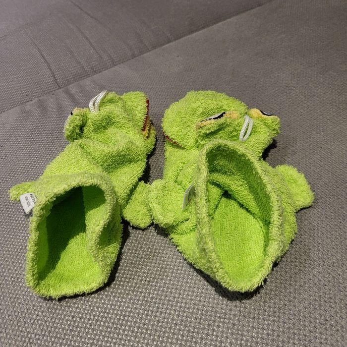 Lot de 2 gants de toilette crocodile pour enfant - photo numéro 2