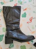 Bottes cuir doublée chaude T40