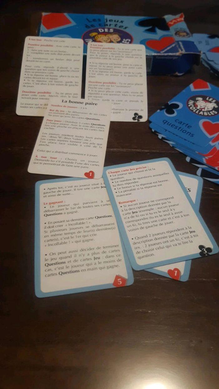 Jeux de cartes les Incollables pour enfant de 8,9 ans - photo numéro 2