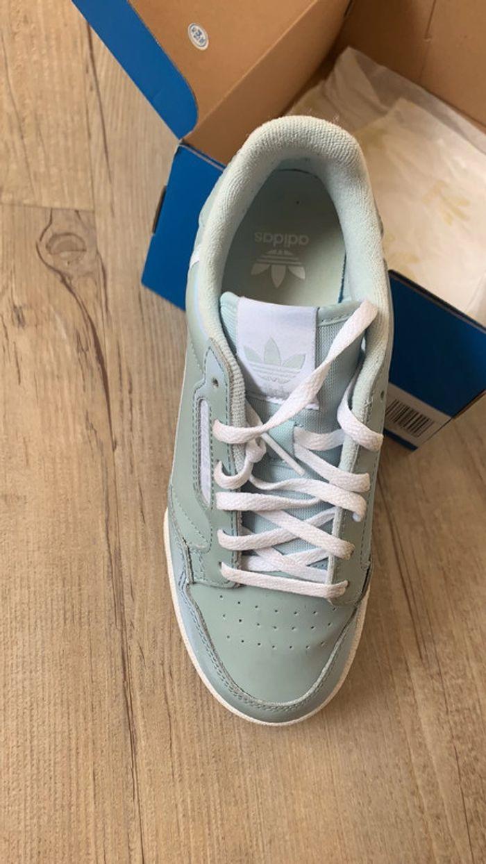 Baskets Adidas continental bleues - photo numéro 2