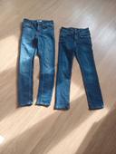 Lot de 2 jeans skinny garçon