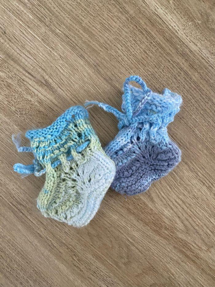 Chaussons en crochet - photo numéro 1