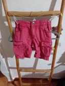 Short cargo fille taille 4/5ans