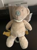 Peluche musicale Jules l'ours polaire Nattou