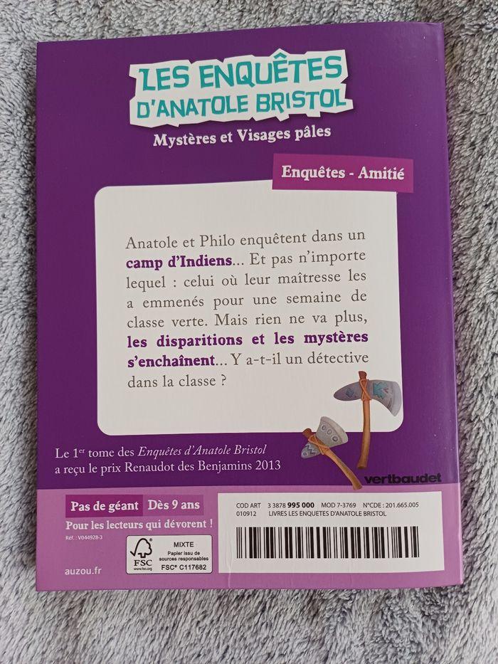 2 livres "Les enquêtes d'Anatole Bristol" - photo numéro 6