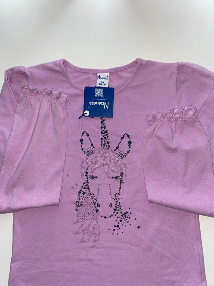 Tee shirt licorne 9 ans - photo numéro 2