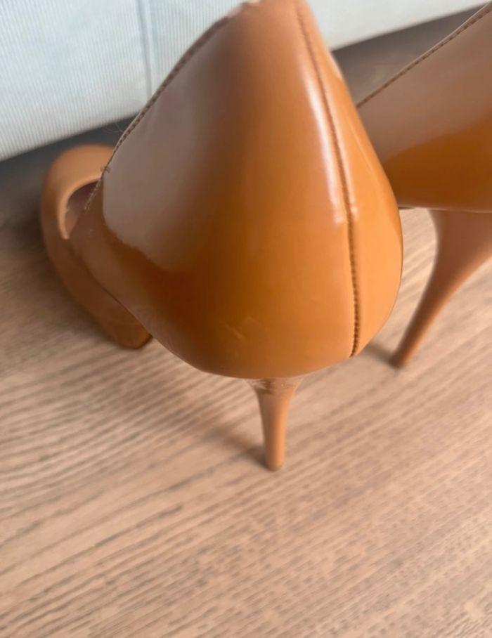 Escarpins Beige Haut Talon Taille 37 - photo numéro 6