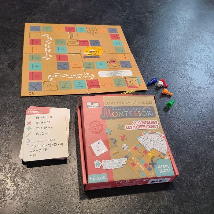 Jeu de l oie montessori