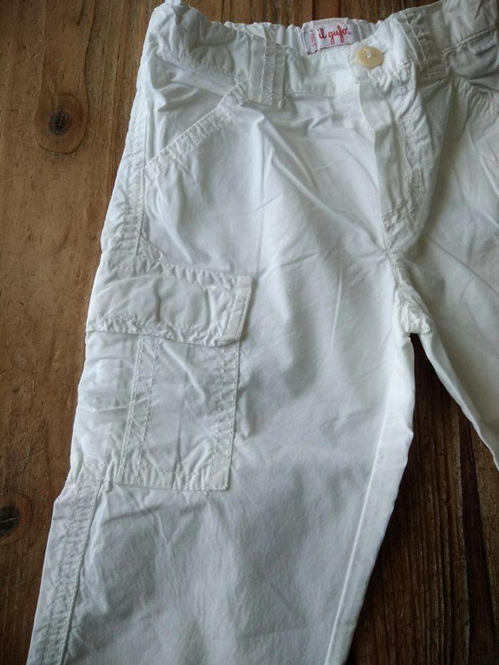 Pantalon en toile blanc - photo numéro 4