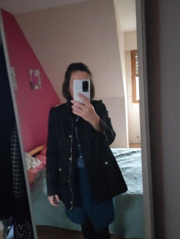 Parka fine noire femme 34 H&M - photo numéro 3