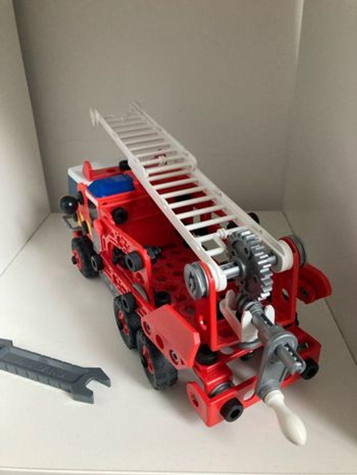 Camion pompier lumineux meccano complet - photo numéro 4