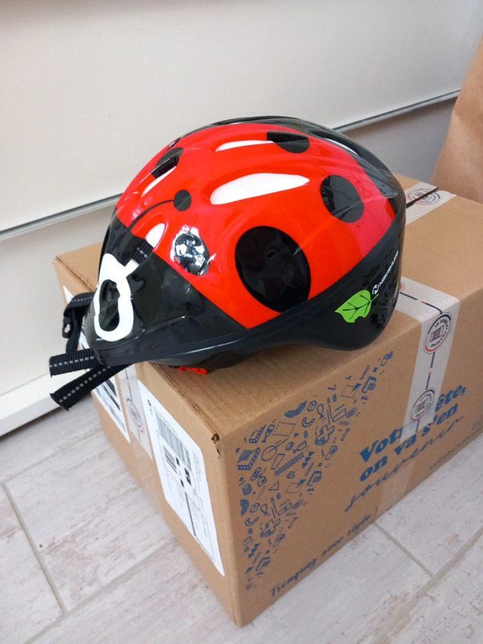 Casque de vélo coccinelle - photo numéro 3