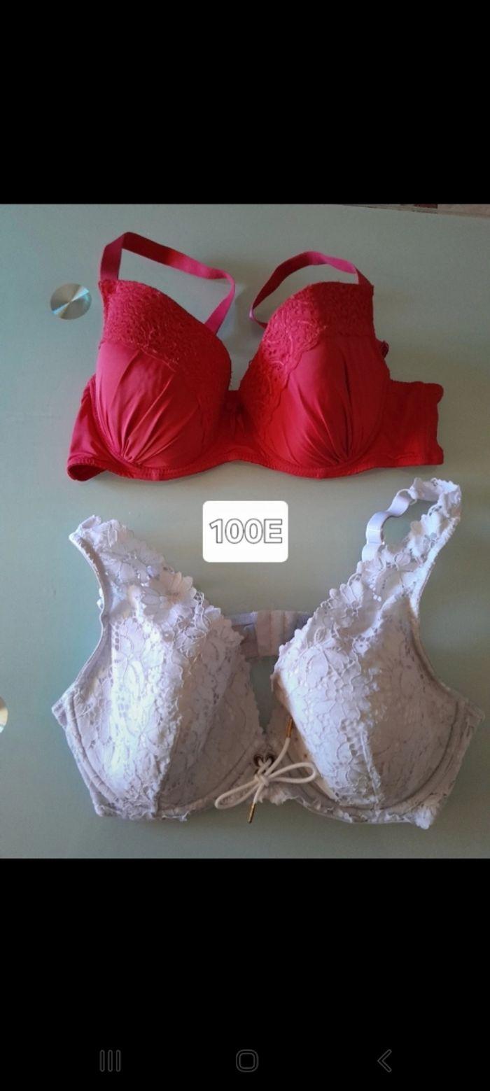 Lot 2 soutien-gorge 100E - photo numéro 1