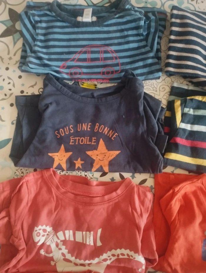 Lot de 18 t-shirts manches longues 18mois tbe - photo numéro 7