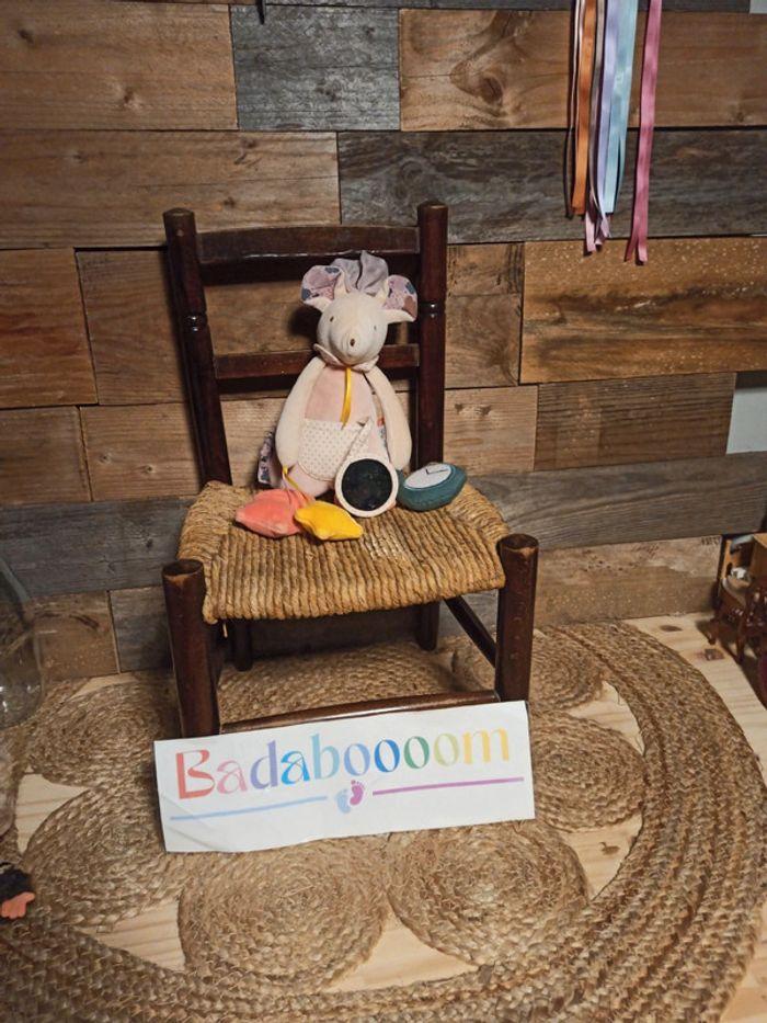 Peluche eveil moulin roty souris il était une fois tbe - photo numéro 1