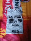 T-shirt l attaque des titans