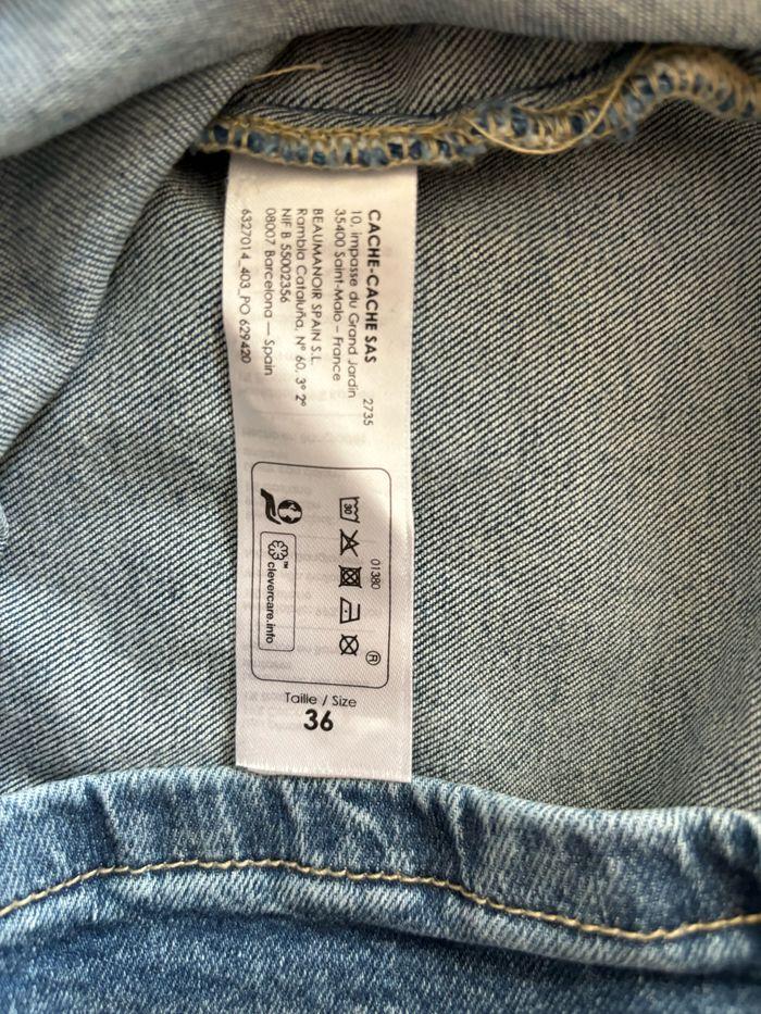 Robe en jeans ´ cache-cache ´ - photo numéro 10