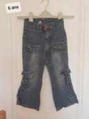 Jeans 6 ans fille