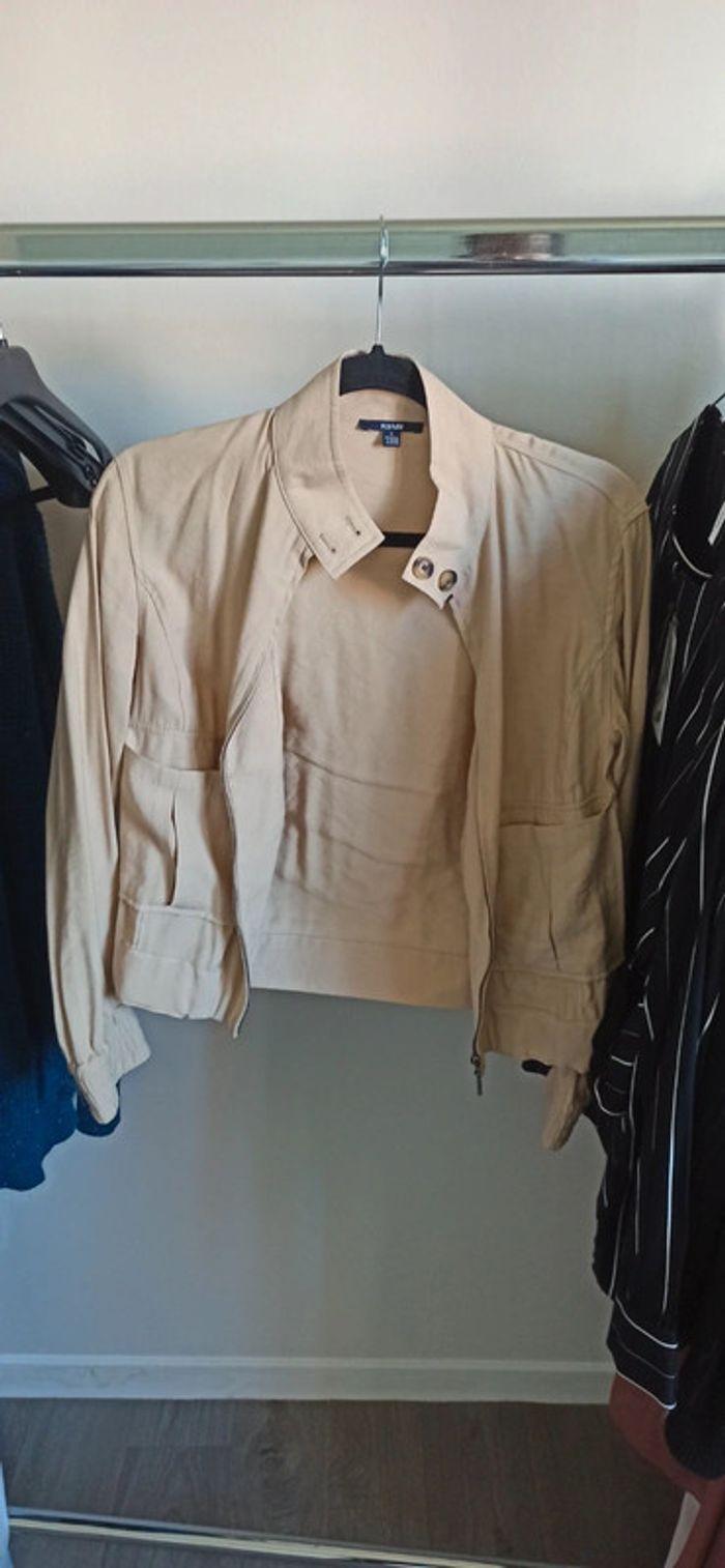 Veste beige kiabi - photo numéro 1