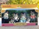 Sylvanian famille la famille chat pêcheur