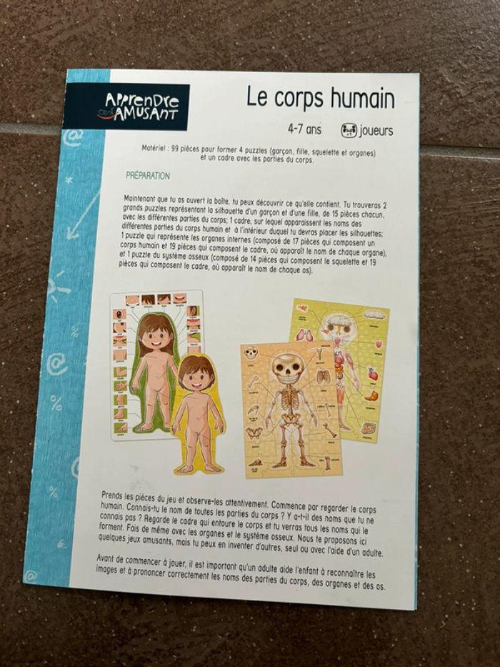 Puzzle le corps humain - photo numéro 15