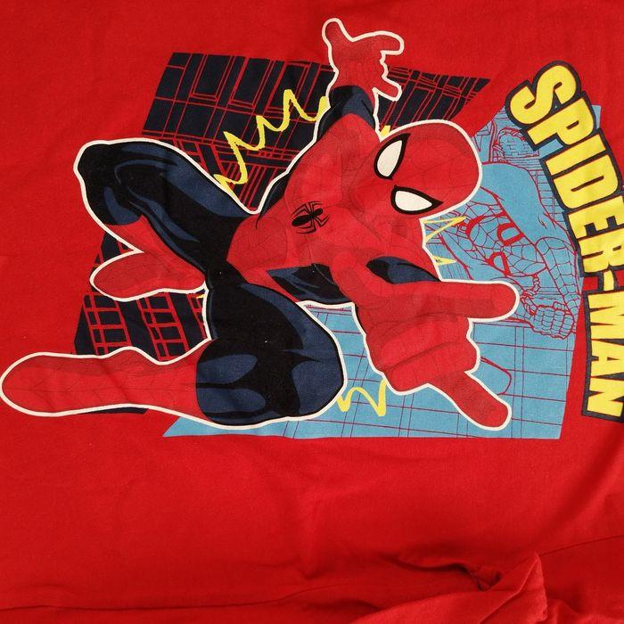 T shirt manches longues spiderman rouge - photo numéro 2