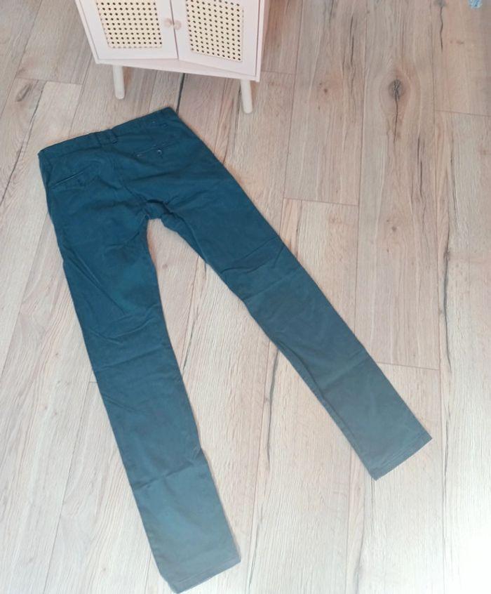 Pantalon chino bleu marine - photo numéro 3