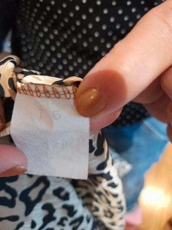 Chemisier avec epaulette femme - photo numéro 3