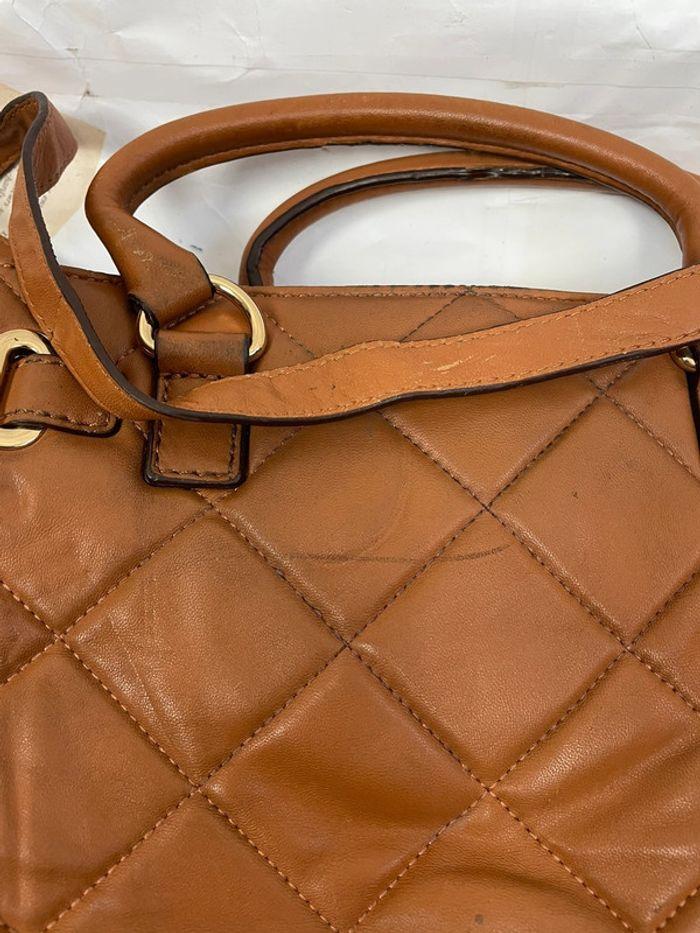 Sac à main de luxe Michael Kors marron en cuir - photo numéro 3