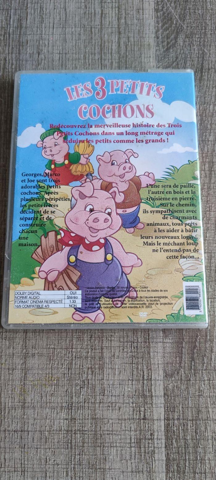 DvD pour enfant film dessin animé les 3 petits cochons - photo numéro 2