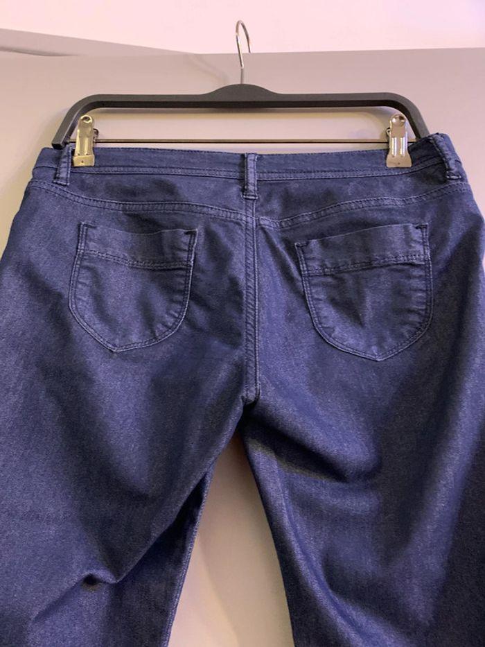 Pantalon foncé Benetton Jeans taille 38/40 - photo numéro 8