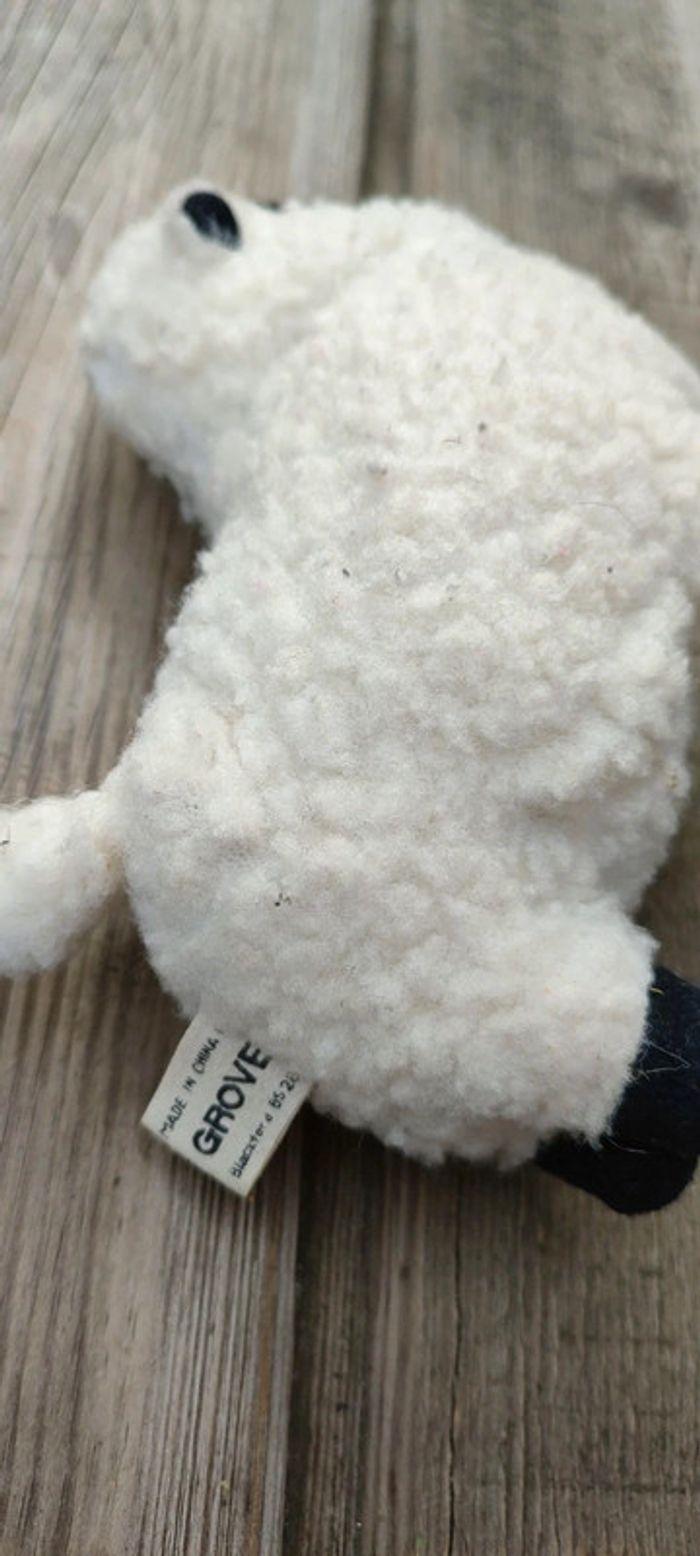 Peluche doudou teddy Bear mouton grove ewe sheep blackfort vintage - photo numéro 4